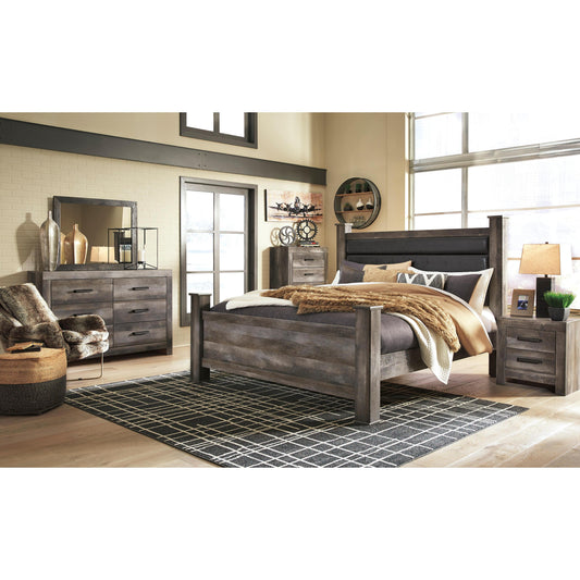 Signature Design by Ashley Wynnlow B440B29 6 pc King Poster Bedroom Set IMAGE 1