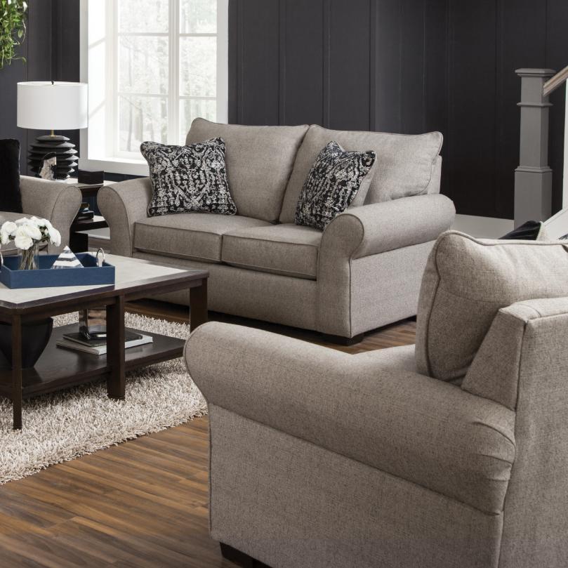 Jackson Furniture Maddox 4152 2 pc Stationary Living Room Set - Fossil IMAGE 3