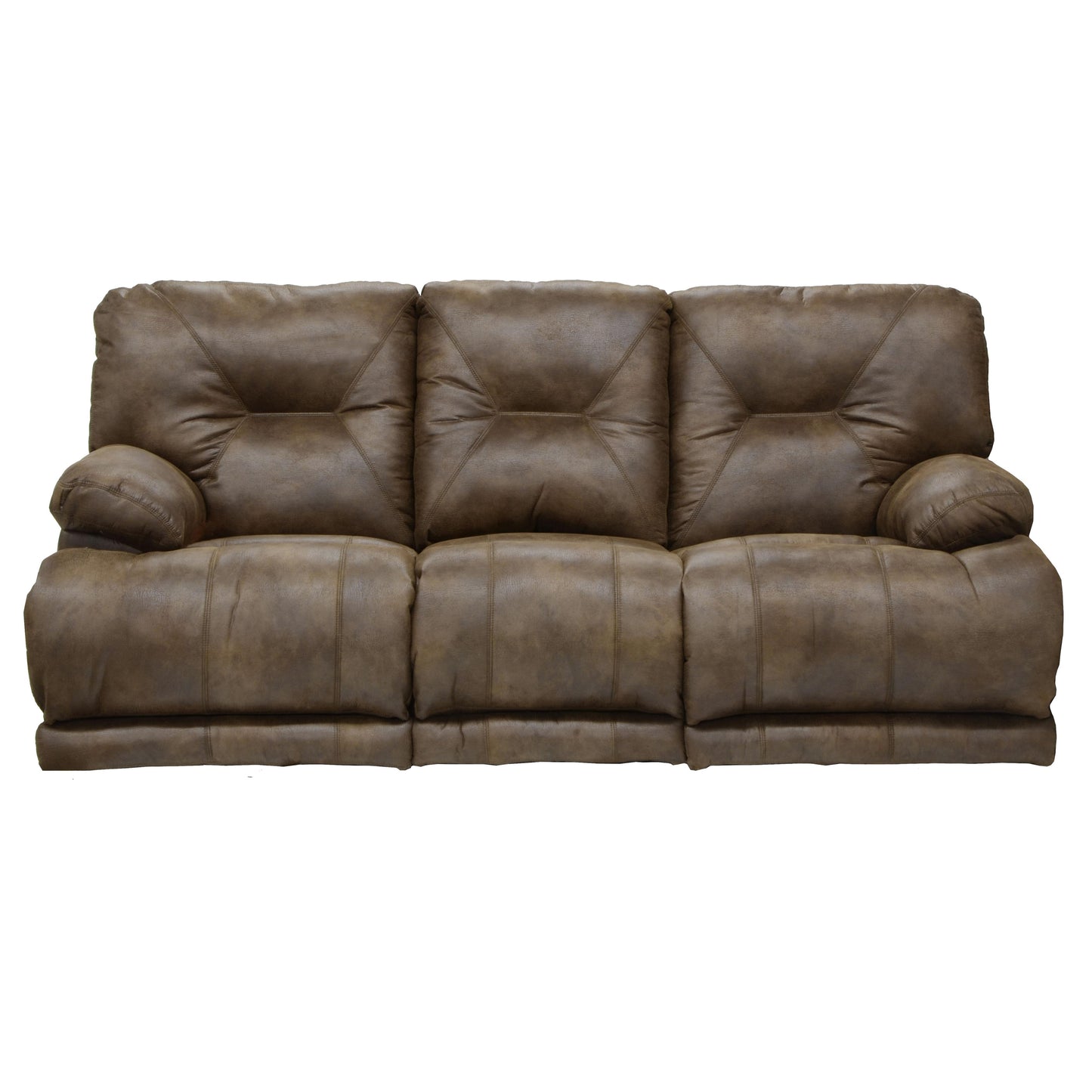 Catnapper Voyager Reclining Fabric and Leather Look Sofa 4381 1228-29/3028-29 IMAGE 1