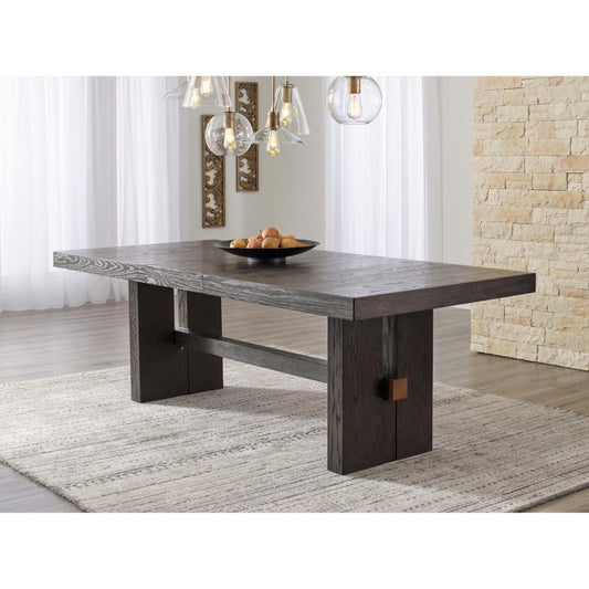 Signature Design by Ashley Burkhaus D984 8 pc Dining Set | American Furniture of Slidell