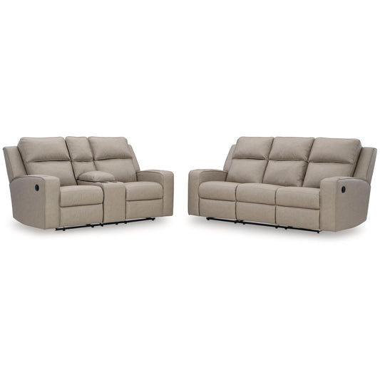 Signature Design by Ashley Lavenhome 63307U1 2 pc Reclining Living Room Set IMAGE 2