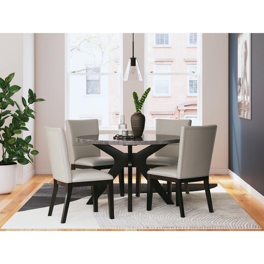 Signature Design by Ashley Glinari D476D1 5 pc Dining Set IMAGE 2