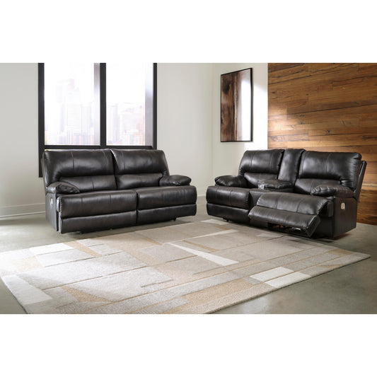 Signature Design by Ashley Mountainous U65801U1 2 pc Power Reclining Living Room Set IMAGE 2