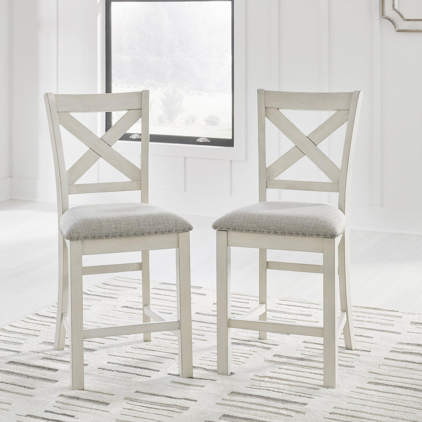 Signature Design by Ashley Robbinsdale D642 7 pc Counter Height Dining Set IMAGE 3