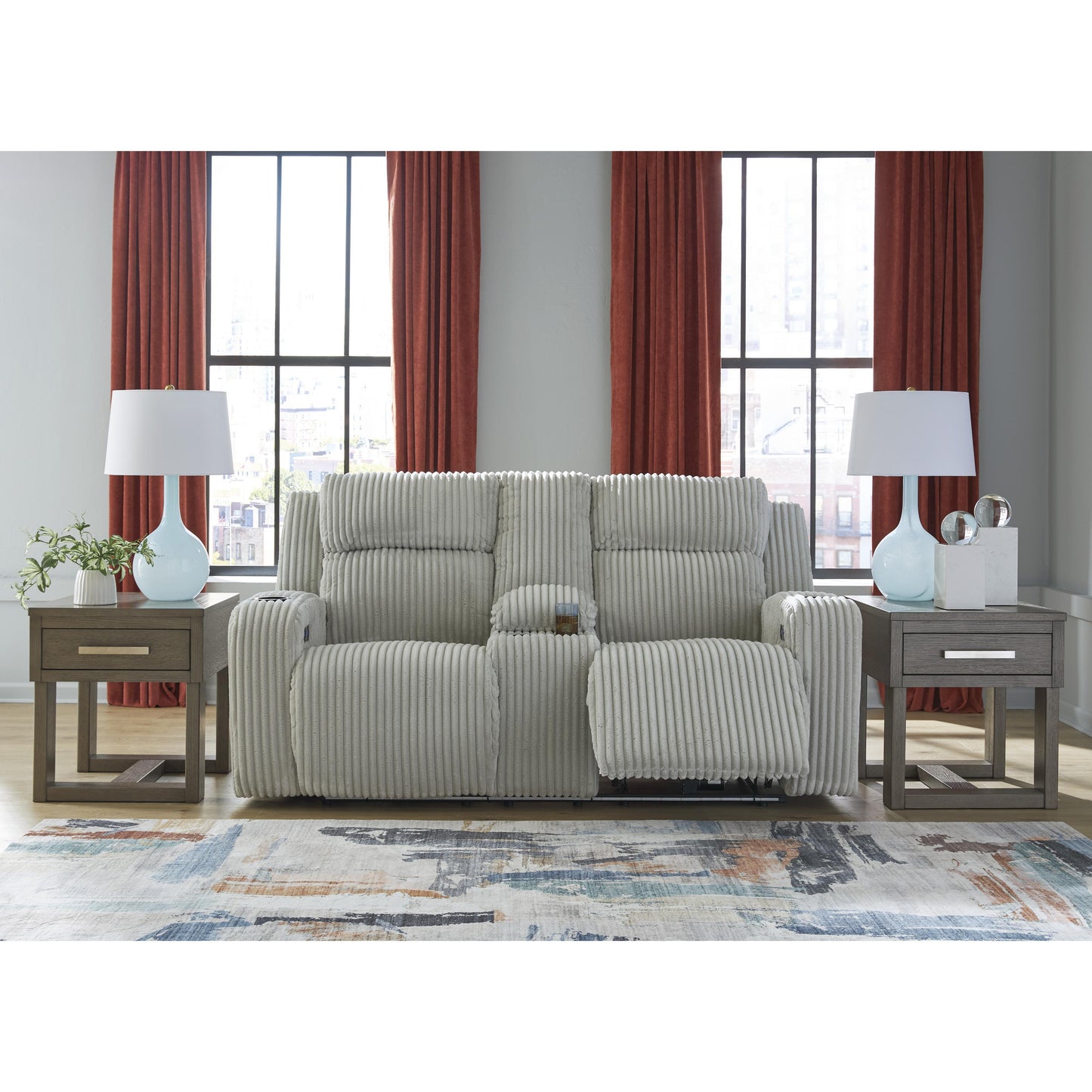 Signature Design by Ashley Forest Lake PC64203 2 pc Power Reclining Living Room Set IMAGE 6