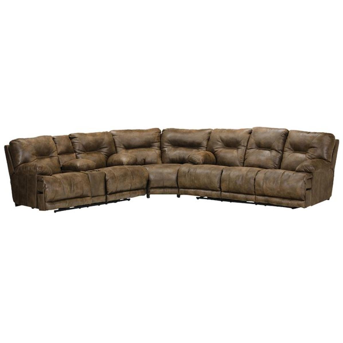 Catnapper Voyager Power Reclining Fabric and Leather Look Sofa 643845 1228-29/3028-29 IMAGE 4