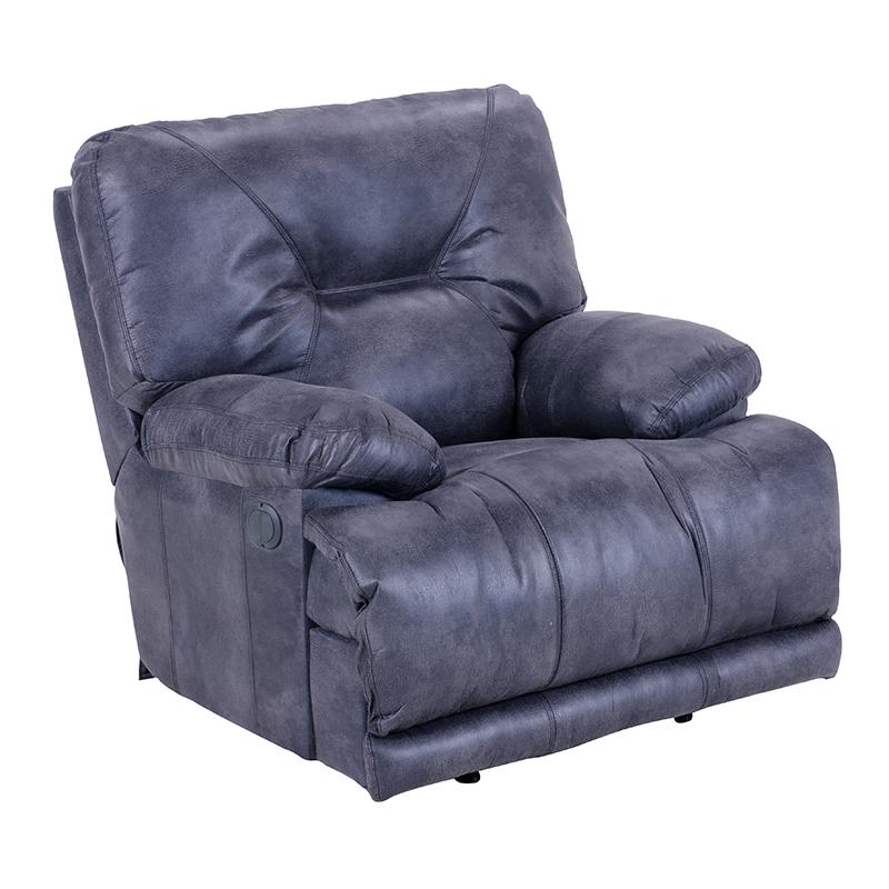 Catnapper Voyager Power Fabric and Leather Look Recliner 64380-7 1228-53/3028-53 IMAGE 5