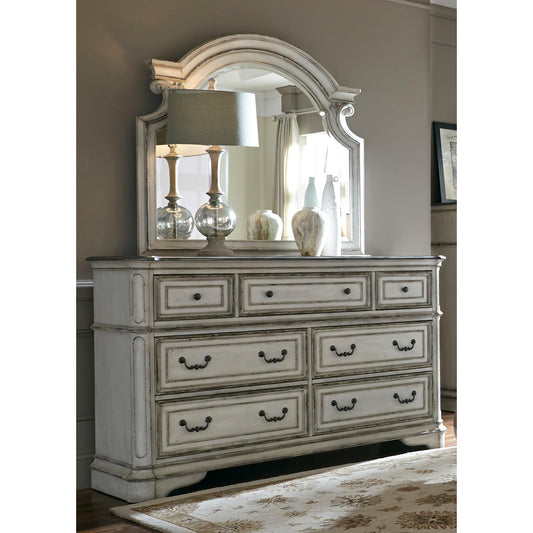 Liberty Furniture Industries Inc. Magnolia Manor Dresser Mirror 244-BR51 IMAGE 2
