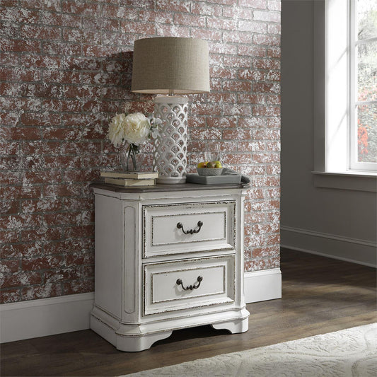 Liberty Furniture Industries Inc. Magnolia Manor 2-Drawer Nightstand 244-BR61 IMAGE 2