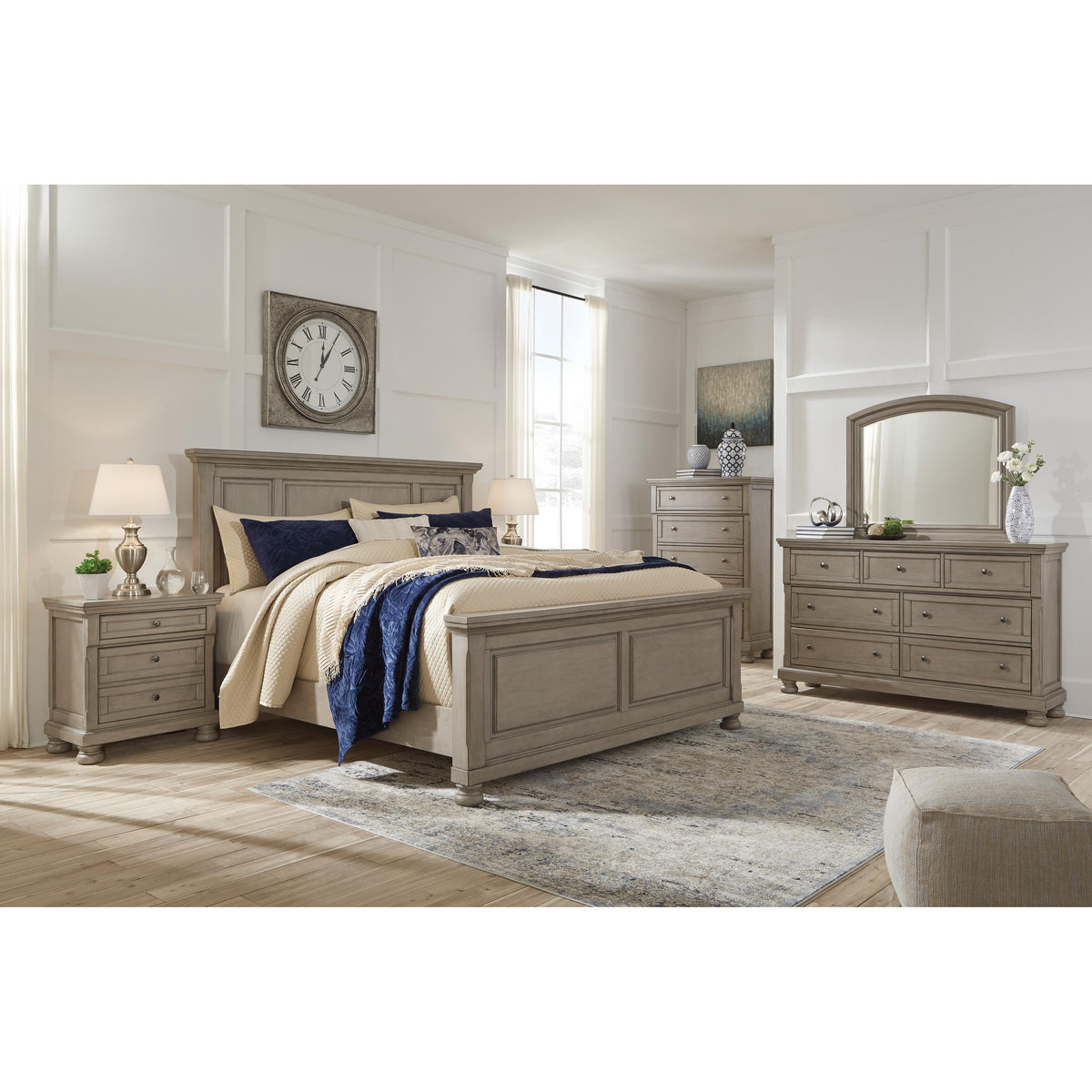 Signature Design by Ashley Lettner King Panel Bed B733-58/B733-56/B733-97 IMAGE 9