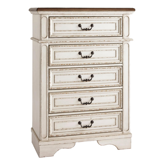 Signature Design by Ashley Realyn 5-Drawer Kids Chest B743-45 IMAGE 1