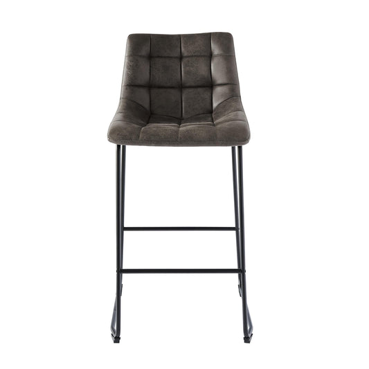 Elements International Seth BSH900BSE Bar Stool - Gray IMAGE 2