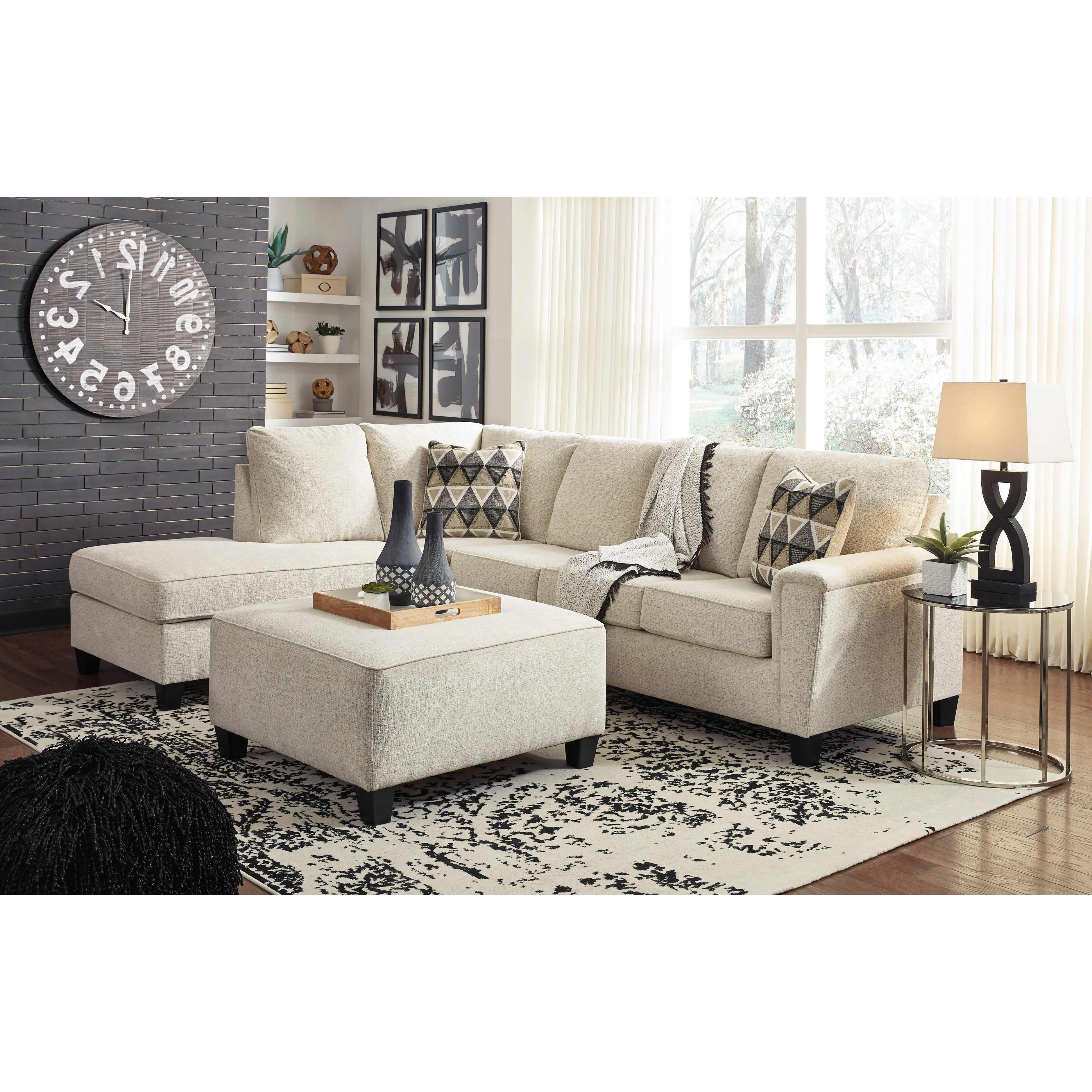 Signature Design by Ashley Abinger Fabric Queen Sleeper Sectional 8390416/8390470 IMAGE 8