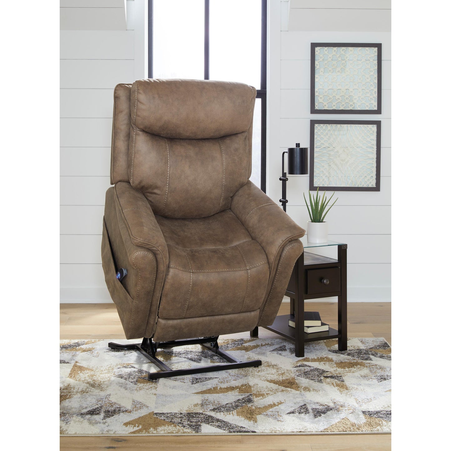 Signature Design by Ashley Lorreze Fabric Lift Chair with Heat and Massage 8530612 IMAGE 10