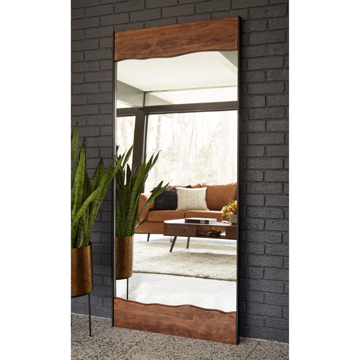 Signature Design by Ashley Panchali A8010197 Floor Mirror IMAGE 4