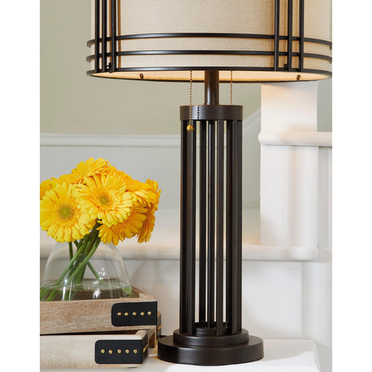 Signature Design by Ashley Hanswell L208294 Metal Table Lamp IMAGE 2