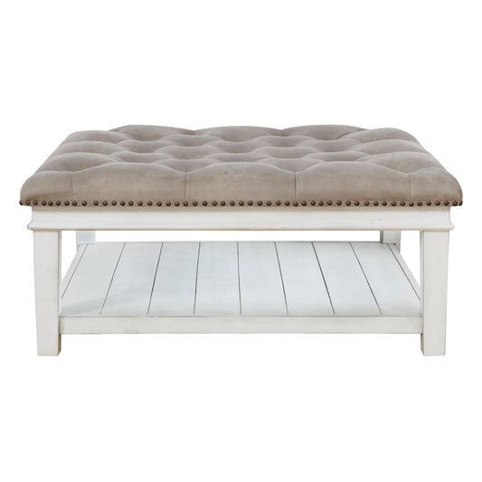 Signature Design by Ashley Kanwyn T937-21 Upholstered Ottoman Cocktail Table IMAGE 2