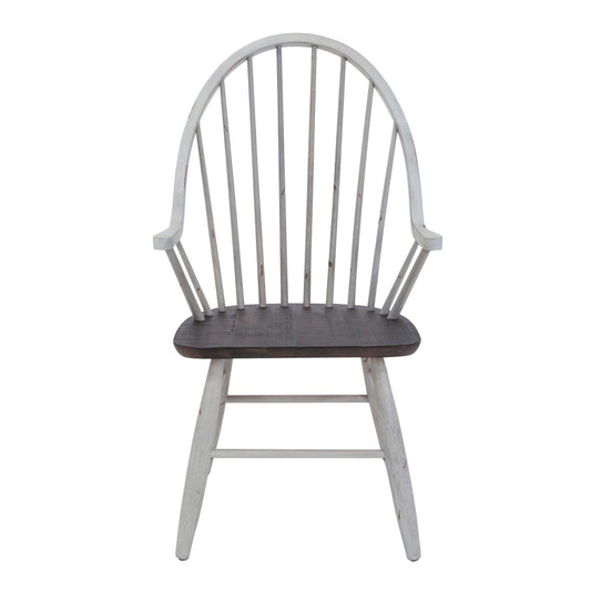 Liberty Furniture Industries Inc. Farmhouse 139WH-C1000A Windsor Back Arm Chair IMAGE 2