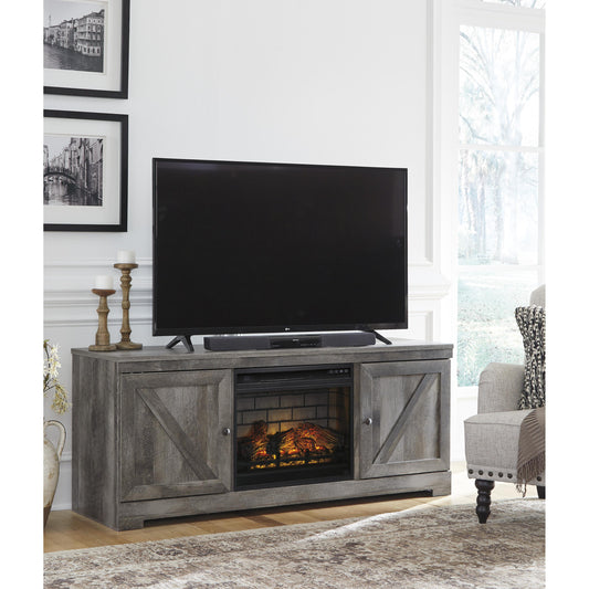 Signature Design by Ashley Wynnlow W440W9 63" TV Stand with Electric Fireplace IMAGE 2