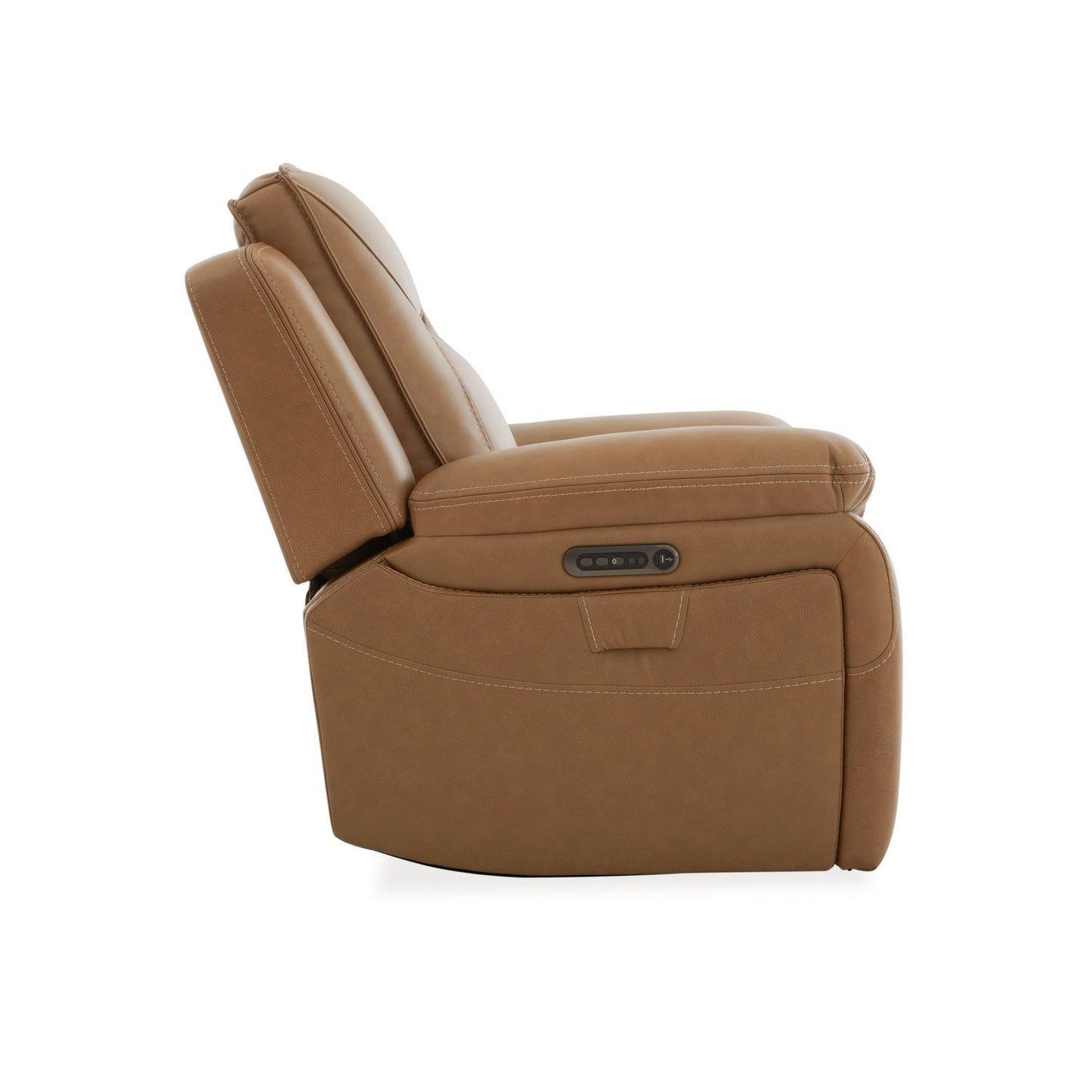 Callihan Recliner in York Butternut Leather by Liberty Furniture