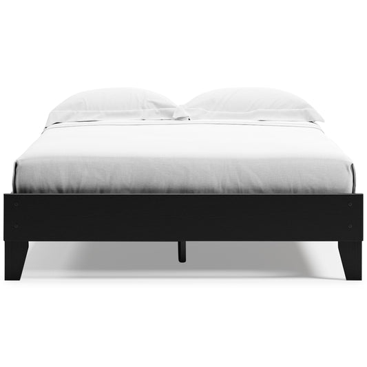 Signature Design by Ashley Finch EB3392-113 Queen Platform Bed IMAGE 2