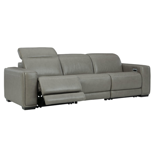 Signature Design by Ashley Correze U94202S2 3 pc Power Reclining Sectional IMAGE 2