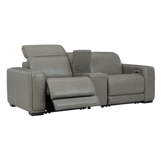 Signature Design by Ashley Correze U94202S3 3 pc Power Reclining Sectional IMAGE 2