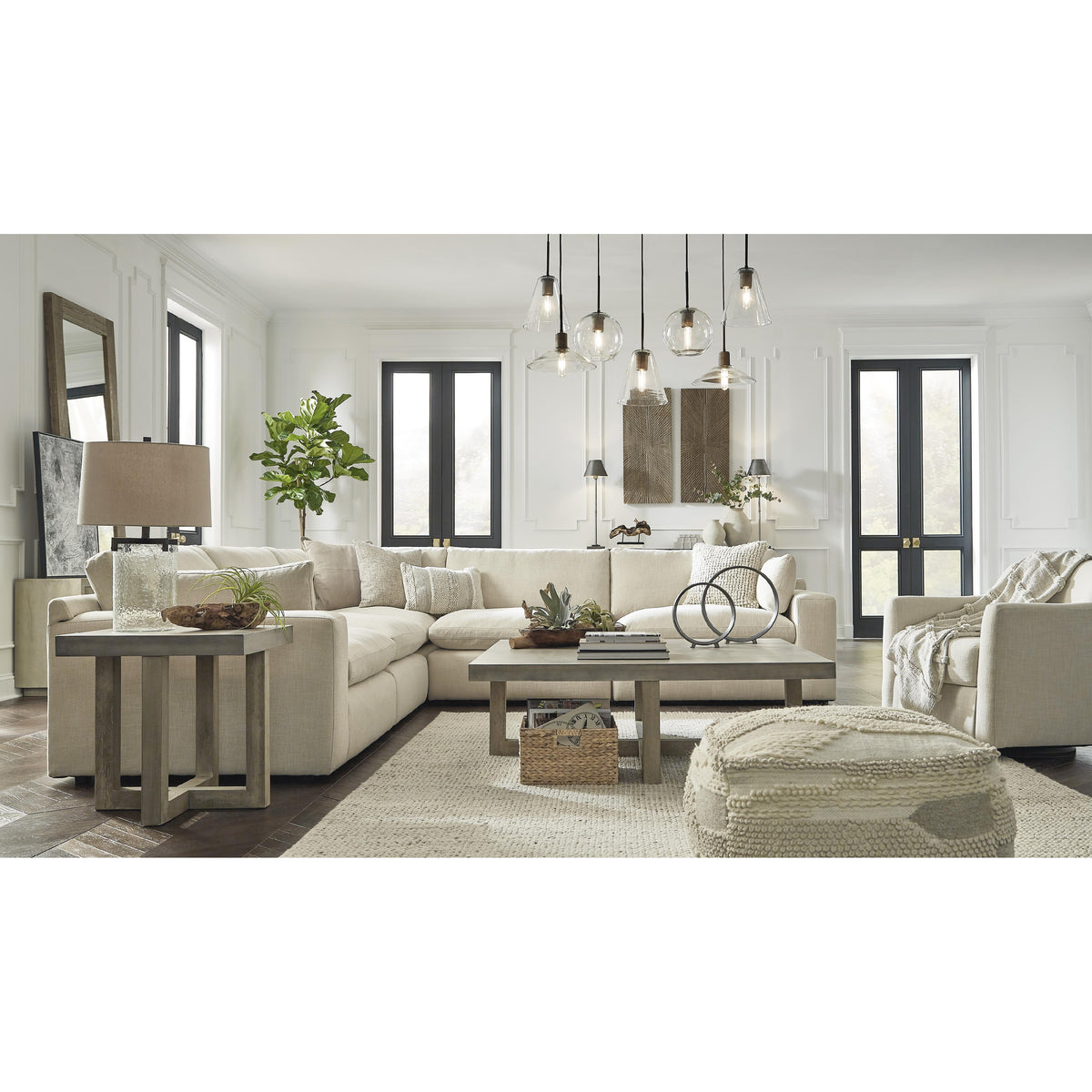 Benchcraft Elyza 10006S5 5 pc Sectional IMAGE 5