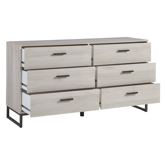 Signature Design by Ashley Socalle EB1864-231 Six Drawer Dresser | American Furniture of Slidell