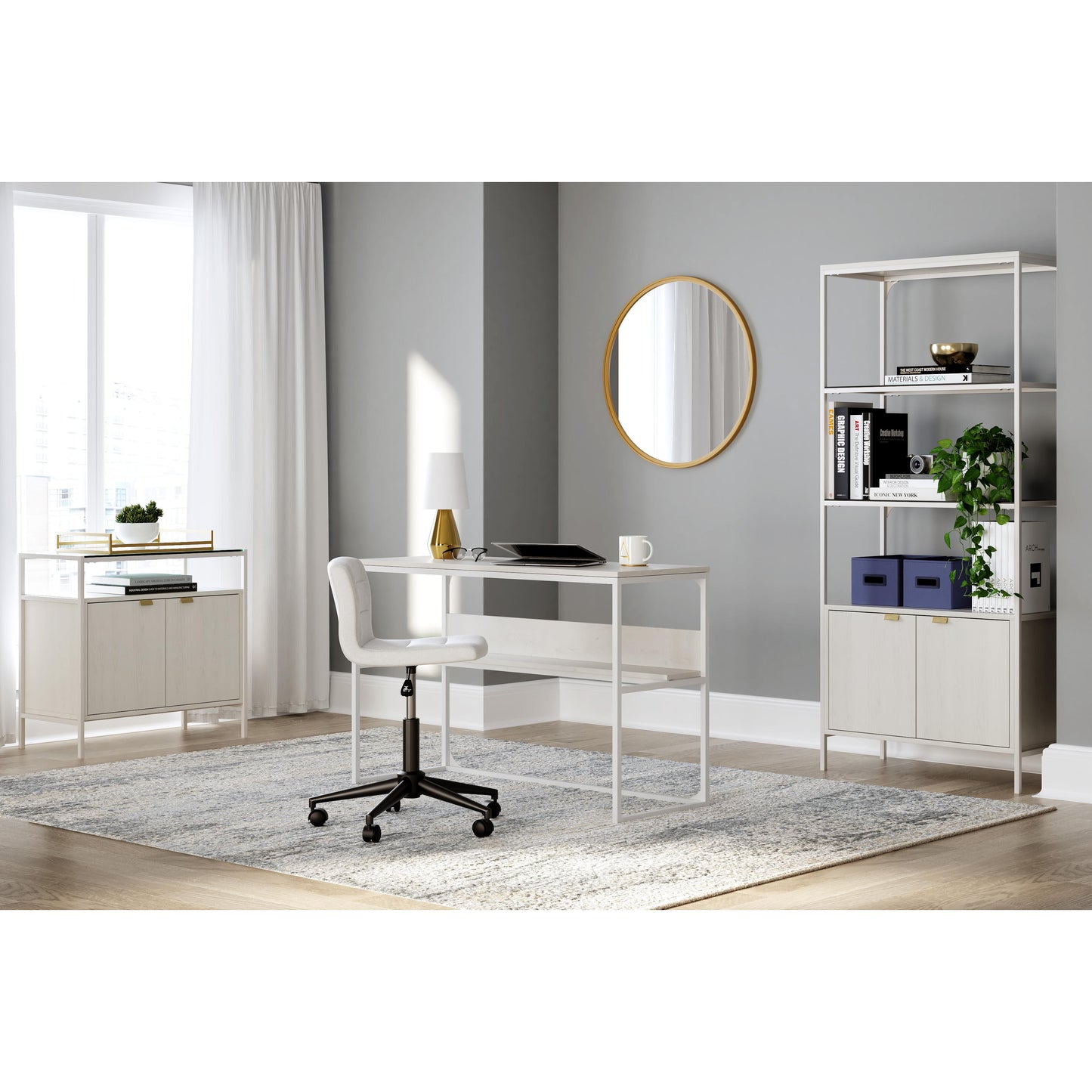 Signature Design by Ashley Deznee H162-14 Home Office Desk | American Furniture of Slidell