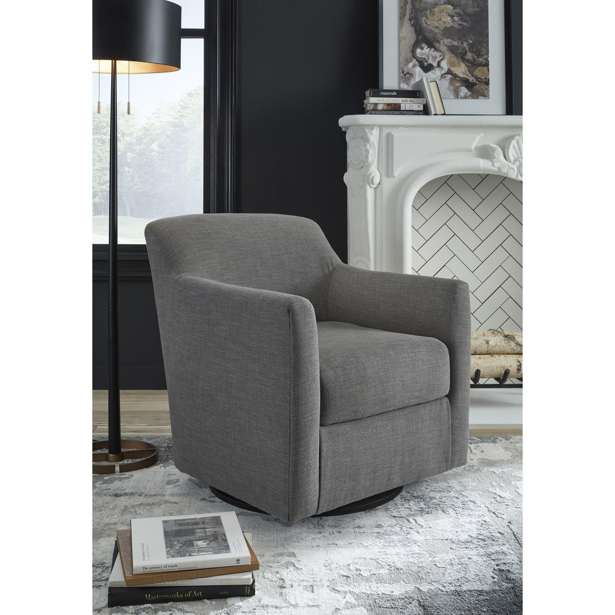 Signature Design by Ashley Bradney A3000326 Swivel Accent Chair IMAGE 5