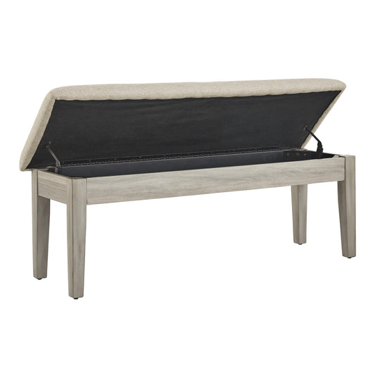 Signature Design by Ashley Parellen D291-00 Upholstered Storage Bench IMAGE 2