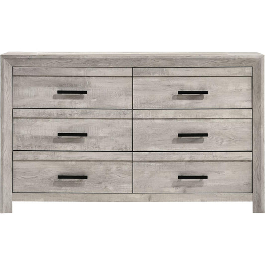 Elements International Ellen EL700DR Dresser - White IMAGE 2