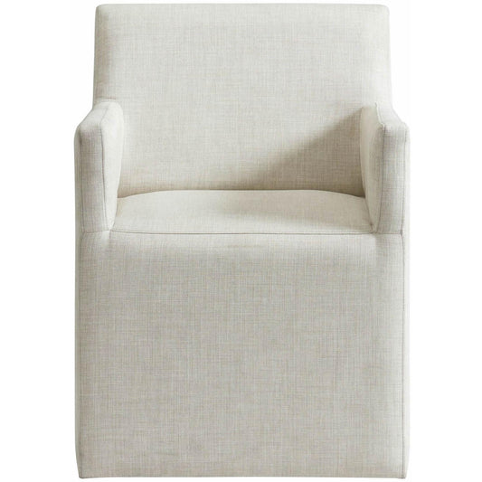 Elements International Collins Dining Arm Chair in Grey IMAGE 2