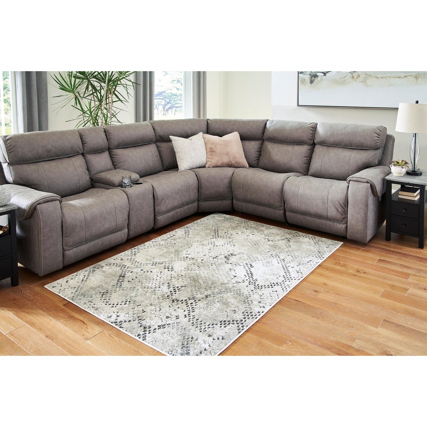 Signature Design by Ashley Poincilana R405402 Medium Rug | American Furniture of Slidell