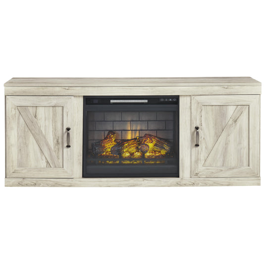 Signature Design by Ashley Bellaby EW0331W7 TV Stand with Electric Fireplace IMAGE 2