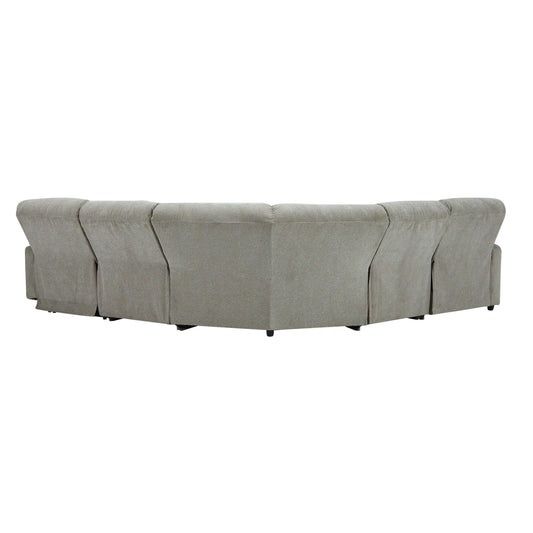 Signature Design by Ashley Colleyville 54405S11 5 pc Power Reclining Sectional with Chaise IMAGE 2