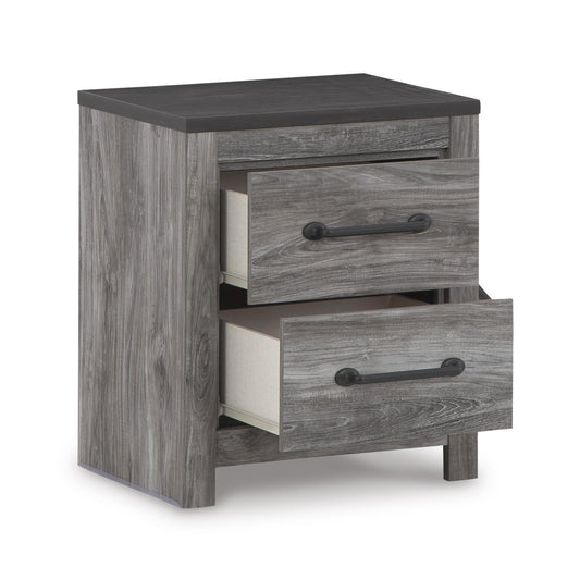 Signature Design by Ashley Bronyan B1290-92 Two Drawer Night Stand IMAGE 2