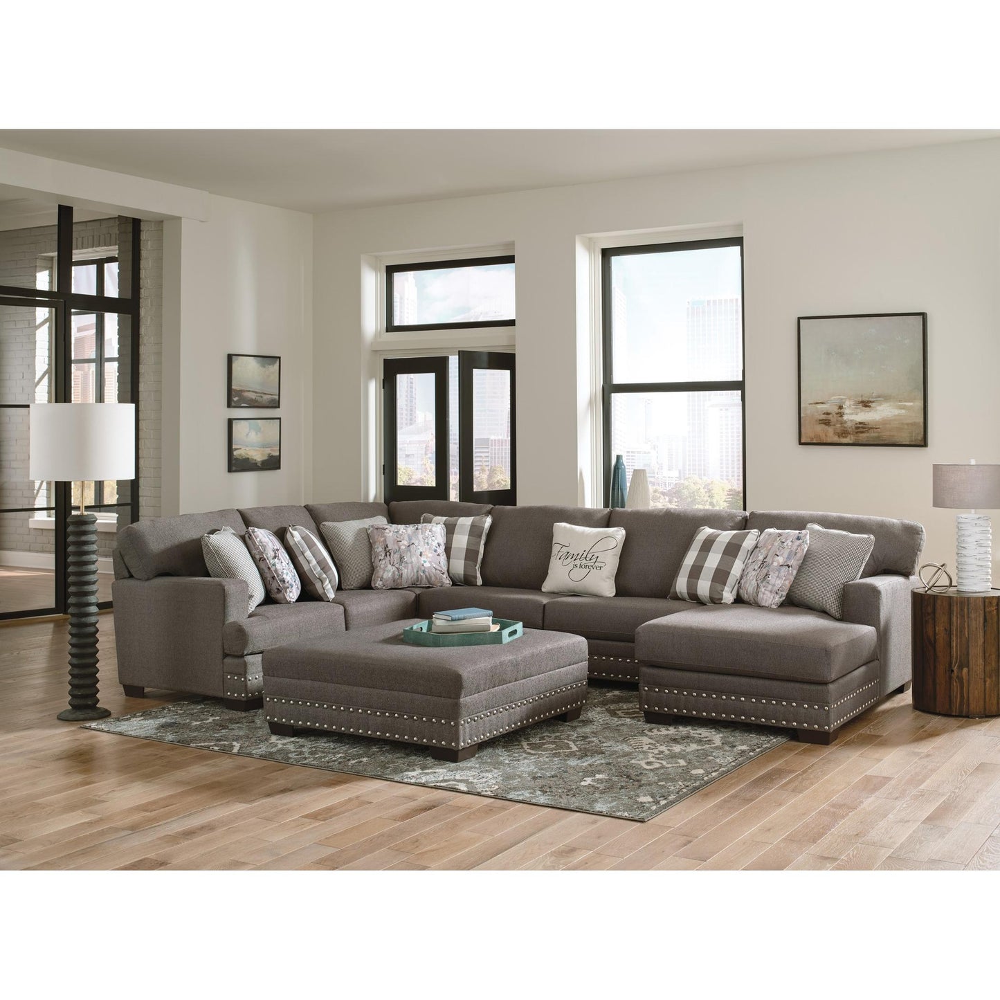 Jackson Furniture Crawford 5473 3 pc Sectional IMAGE 2
