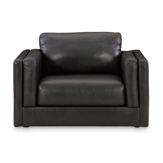 Signature Design by Ashley Amiata 5740523 Chair and a Half IMAGE 2