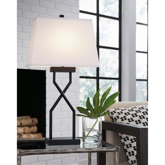 Signature Design by Ashley Brookthrone L204514 Metal Table Lamp IMAGE 2