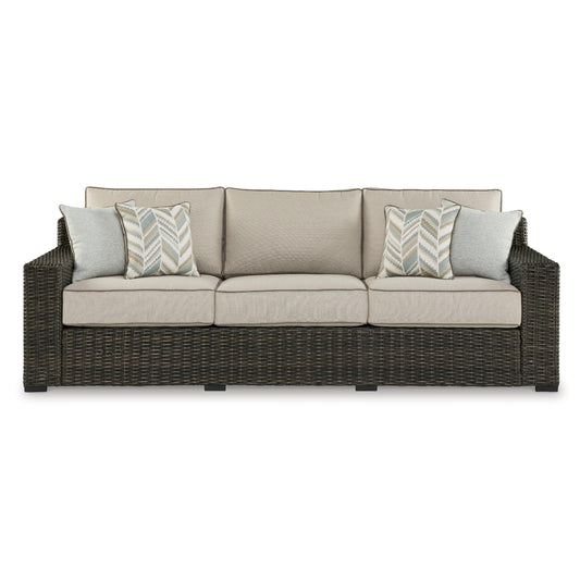 Signature Design by Ashley Coastline Bay P784-838 Sofa with Cushion IMAGE 2