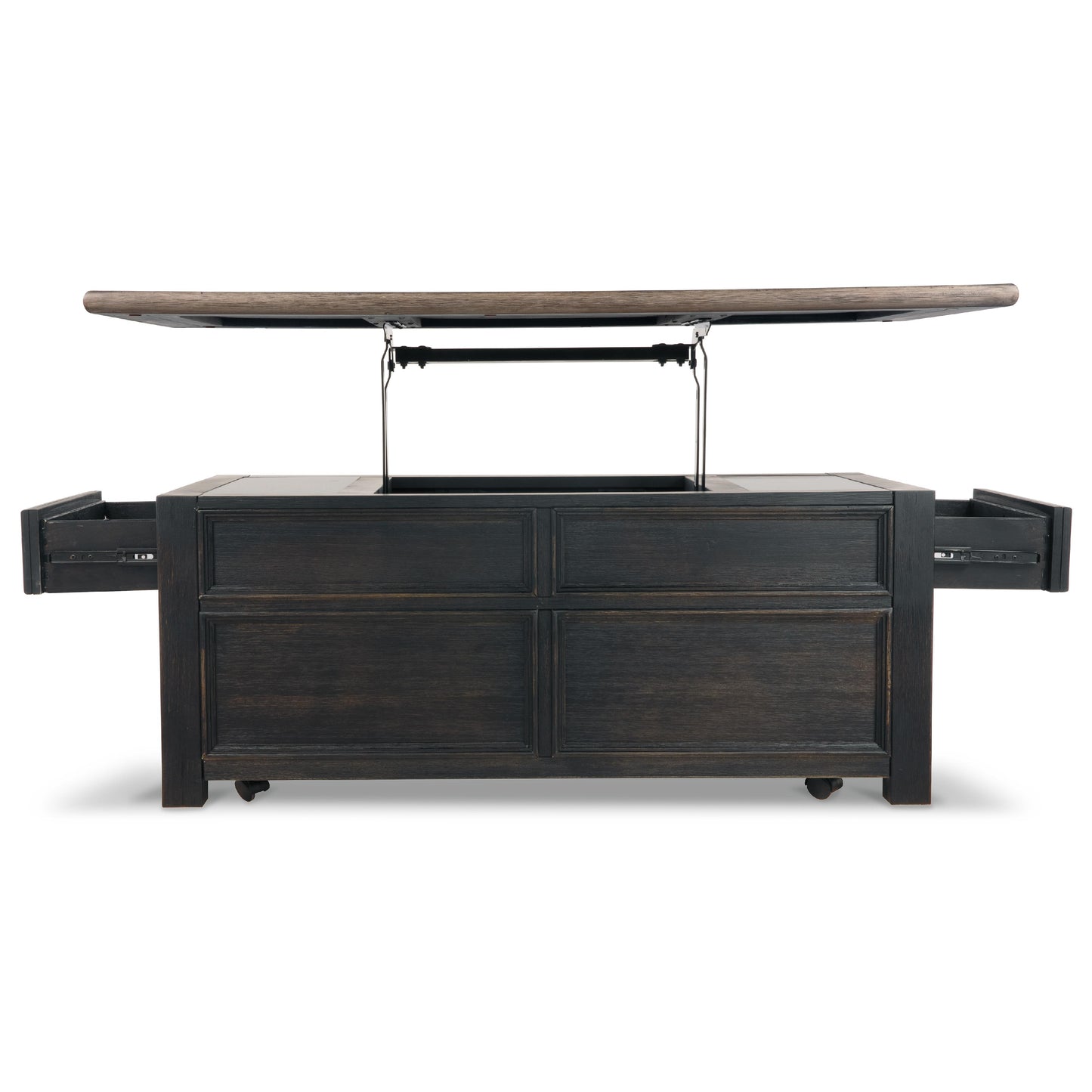 Signature Design by Ashley Tyler Creek T736T3 Coffee Table and 2 End Tables with Console IMAGE 19
