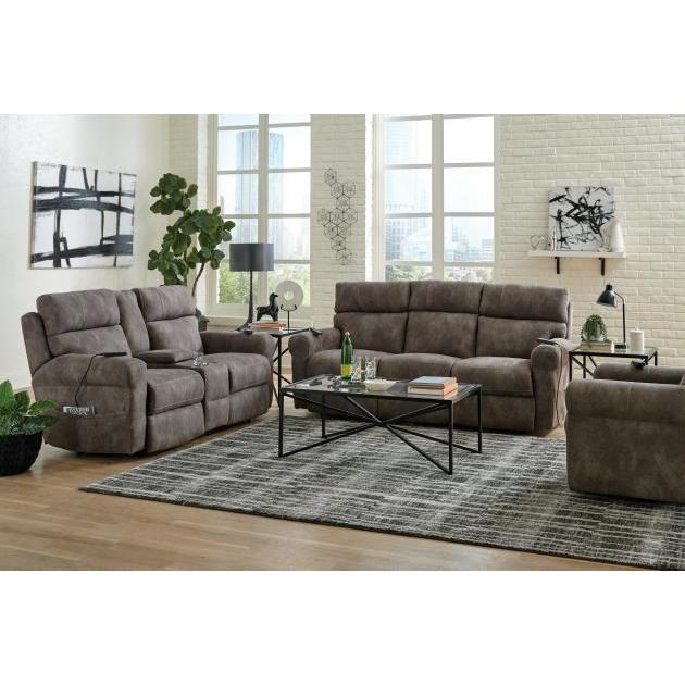Catnapper Tranquility 630107 Power Recliner - Pewter IMAGE 4