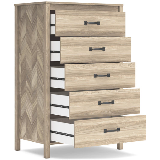 Signature Design by Ashley Battelle EB3929-245 Five Drawer Chest IMAGE 2