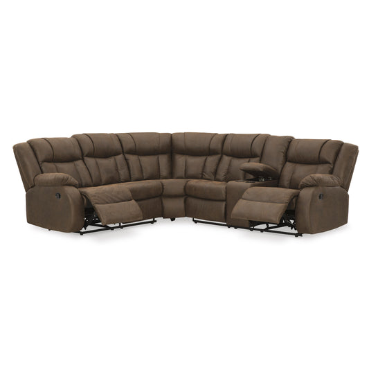 Signature Design by Ashley Trail Boys 82703S1 2 pc Reclining Sectional IMAGE 2