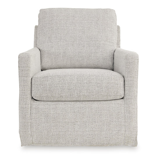 Signature Design by Ashley Nenana Next-Gen Nuvella A3000644 Swivel Glider Accent Chair IMAGE 2
