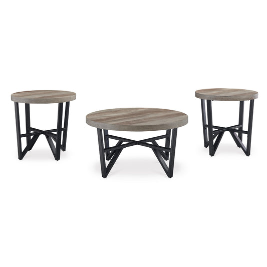 Signature Design by Ashley Deanlee T235-13 Occasional Table Set IMAGE 2