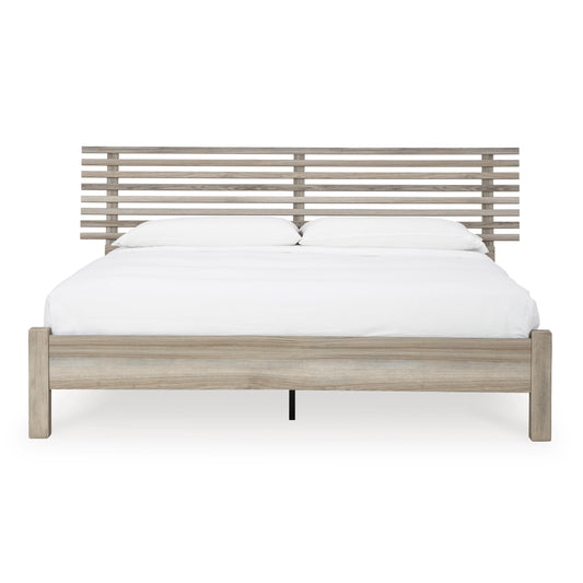 Signature Design by Ashley Hasbrick King Panel Bed B100-14/B2075-156/B2075-158 IMAGE 2