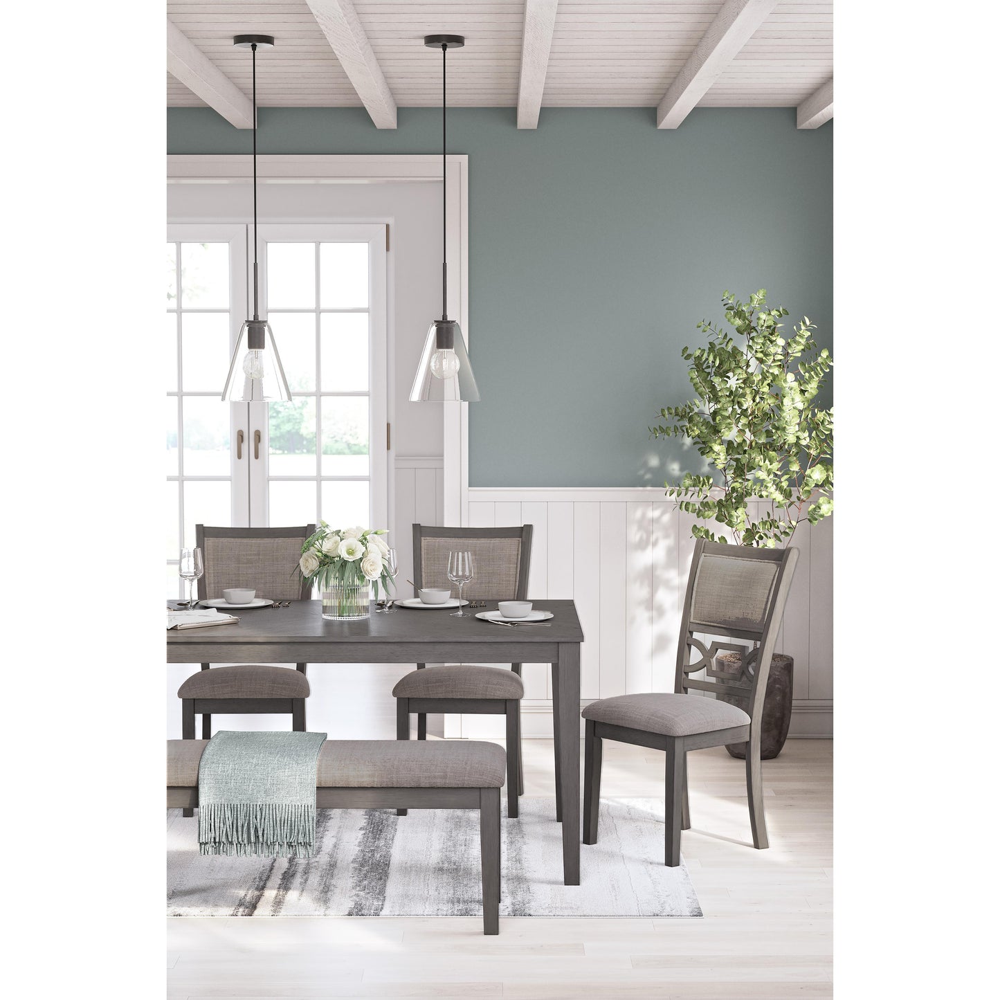 Signature Design by Ashley Wrenning 6 pc Dinette D425-325 IMAGE 5